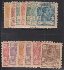 Spain - Rio De Oro #140-52 Mint\Hinged F
