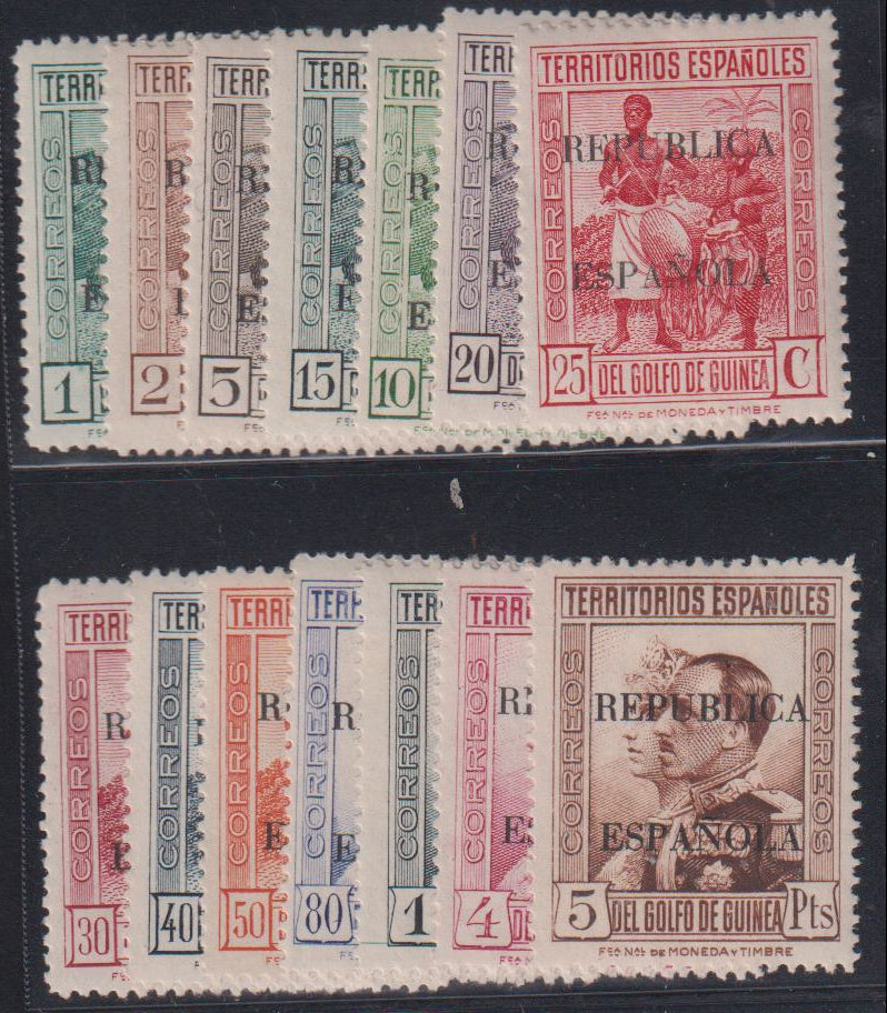 Spain - Guinea #234-47 Mint\Hinged/LH F - VF