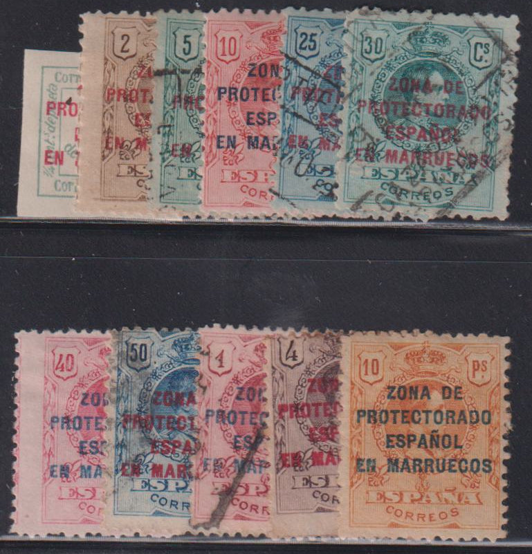 Spain - Morocco #52//64 Mint\Hinged F