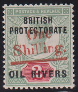 British Area N- Z - Niger Coast #30 (SG38) Mint\NH VF