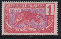 French Colonies and French Area - Chad #1a Mint\LH