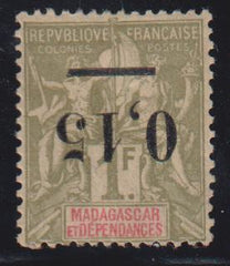 French Colonies and French Area - Madagascar #55a Mint\Hinged