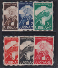 Countries - N- Z - Surinam #B16-21 Mint\Hinged F - VF