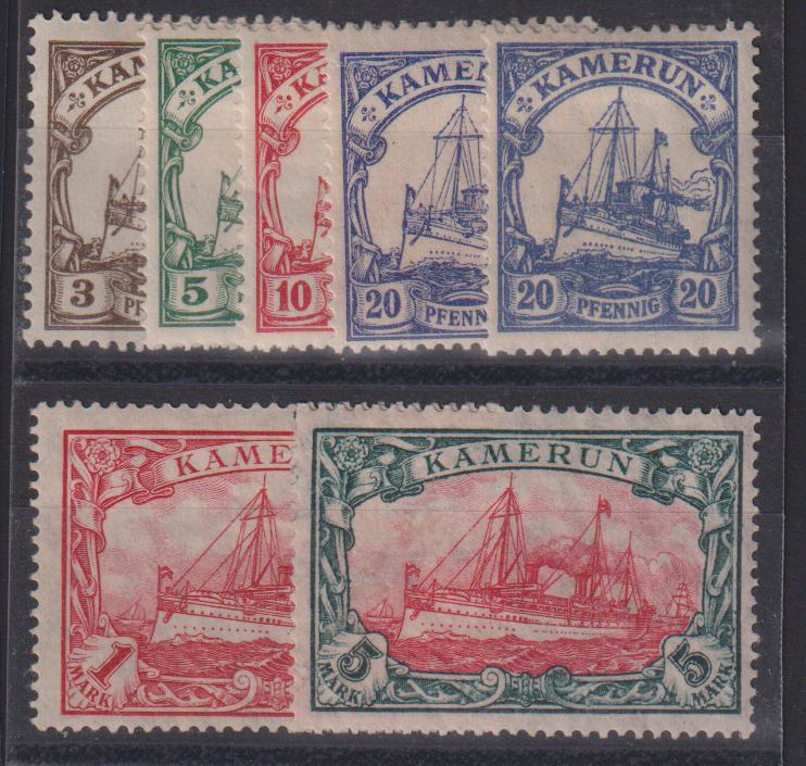 German Colonies - Cameroun #20-5 Hinged F - VF