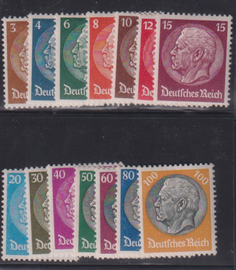 Germany #401-14 Mint\Hinged/LH VF