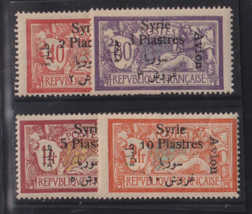 French Colonies and French Area - Syria #C22-5 Mint\Hinged F - VF