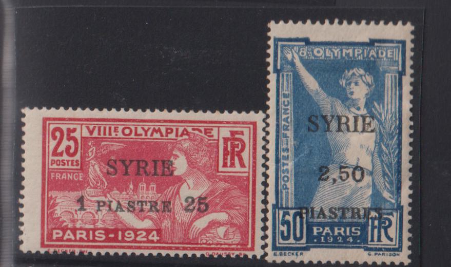 French Colonies and French Area - Syria #134//36 Mint\Hinged F - VF