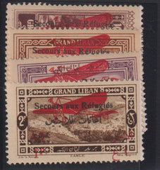 French Colonies and French Area - Lebanon #CB1-4 Mint\LH VF