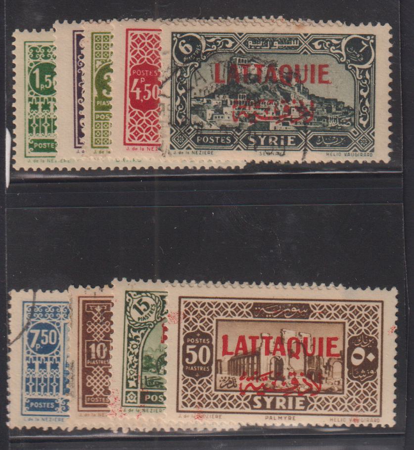 French Colonies and French Area - Latakia #1//22 Mint\Hinged