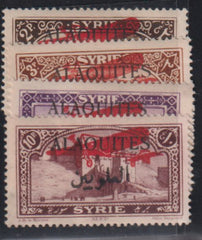 French Colonies and French Area - Alaouites #C9-12 Mint\Hinged VF