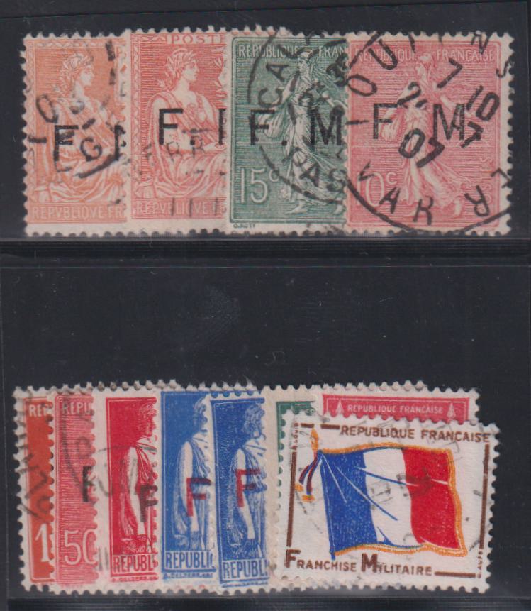 France #M1-12 Used F - VF