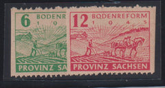 Germany - Saz Sachsen #Mi 85-6B Mint\NH VF