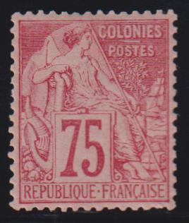 French Colonies and French Area #58 Mint\LH XF