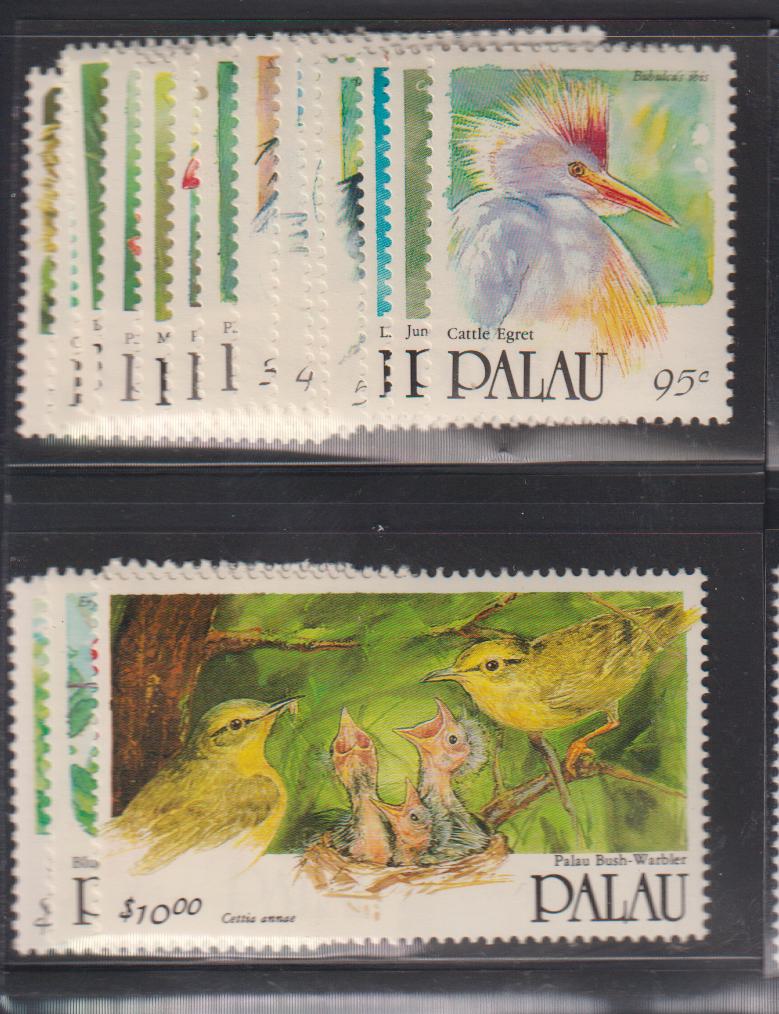 Countries - N- Z - Palau #266-83 Mint\NH F - VF