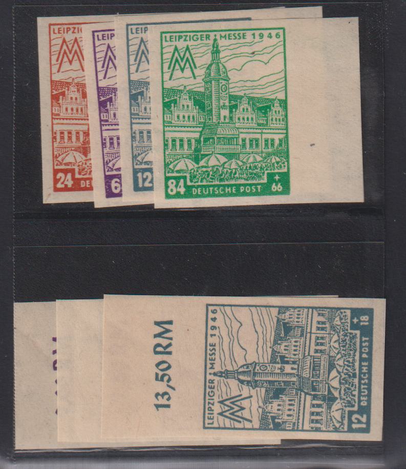 Germany - W Saxony #Mi162-5B NH VF