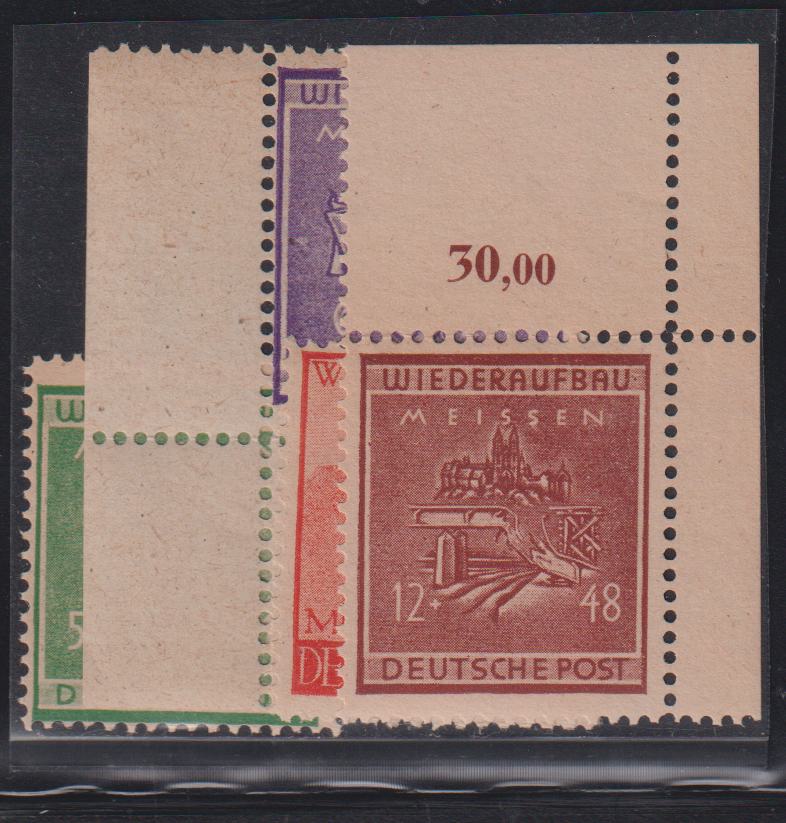 Germany - Meissen #Mi35-8 Mint\NH F - VF