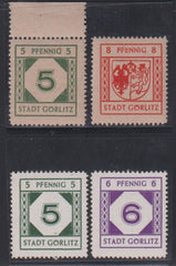 Germany - Gorlitz #Mi1//14 Mint\LH/NH