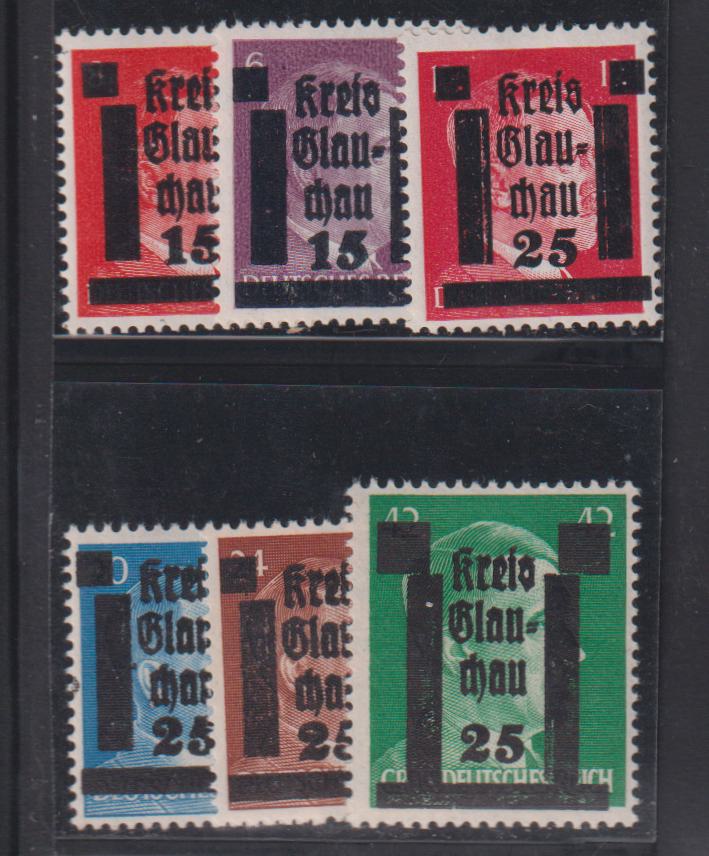 Germany - Glaudau #Mi5//12 Mint\NH VF