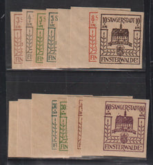 Germany - Finsterwalde #Mi12,3b,9b Mint\NH VF - XF