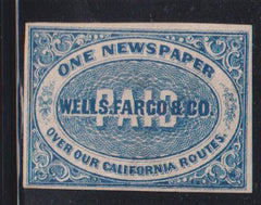 US Locals and Carriers #143LP3 Mint\Hinged VF