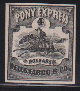 US Locals and Carriers #143L5 Mint XF