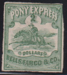 US Locals and Carriers #143L4 Mint F - VF