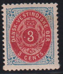 US Possessions - Danish West Indies #17 Mint\Hinged VF