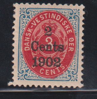 US Possessions - Danish West Indies #24 NH F - VF