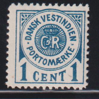 US Possessions - Danish West Indies #J1 Mint\NH