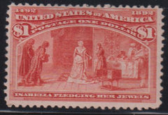 US Early Commemoratives #241 Mint\Hinged F