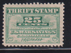 US Savings Stamps #WS1 LH VF