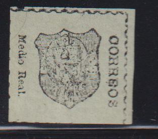 Countries A - M - Dominican Republic #3 Mint F - VF