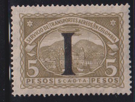 Countries A - M - Columbia #CL1T37 Mint\LH