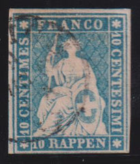 Switzerland #21 Used F