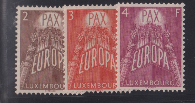 Luxembourg #329-31 Mint\NH VF