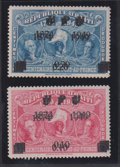 Countries A - M - Haiti #387-8 Mint\NH VF - XF