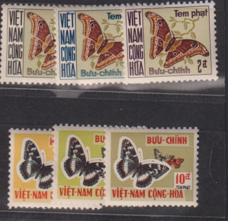 Countries - N- Z - Vietnam #J15-20 Mint\NH VF