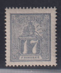 Sweden #15 Mint\NH XF - SUP