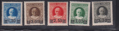 Vatican Sets and Singles #36b-40b LH