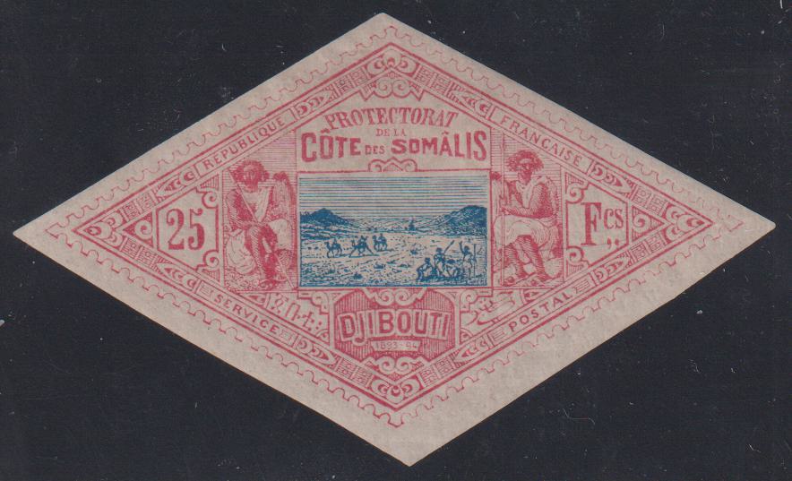 Countries - N- Z - Somali Coast #21 Mint\Hinged