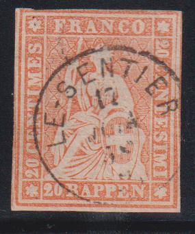 Switzerland #39 Used VF - XF