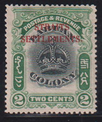 British Area N- Z - Straights Settlements #135 Mint\Hinged F - VF