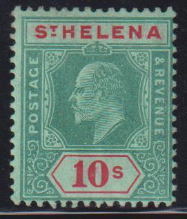 British Area N- Z - St. Helena #60 Mint\LH F