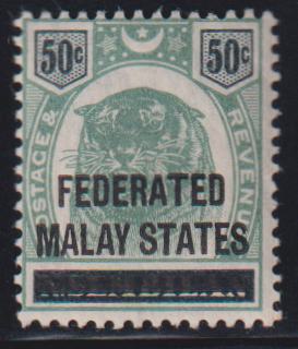 British Area A- M - Malaya #8 LH F