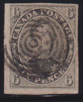 British Area A- M - Canada #5 Used VF - XF