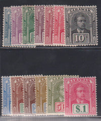 British Area N- Z - Sarawak #79//93 Mint\Hinged