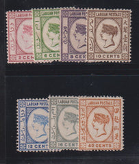 British Area A- M - Labuan #33-9 Used F - VF