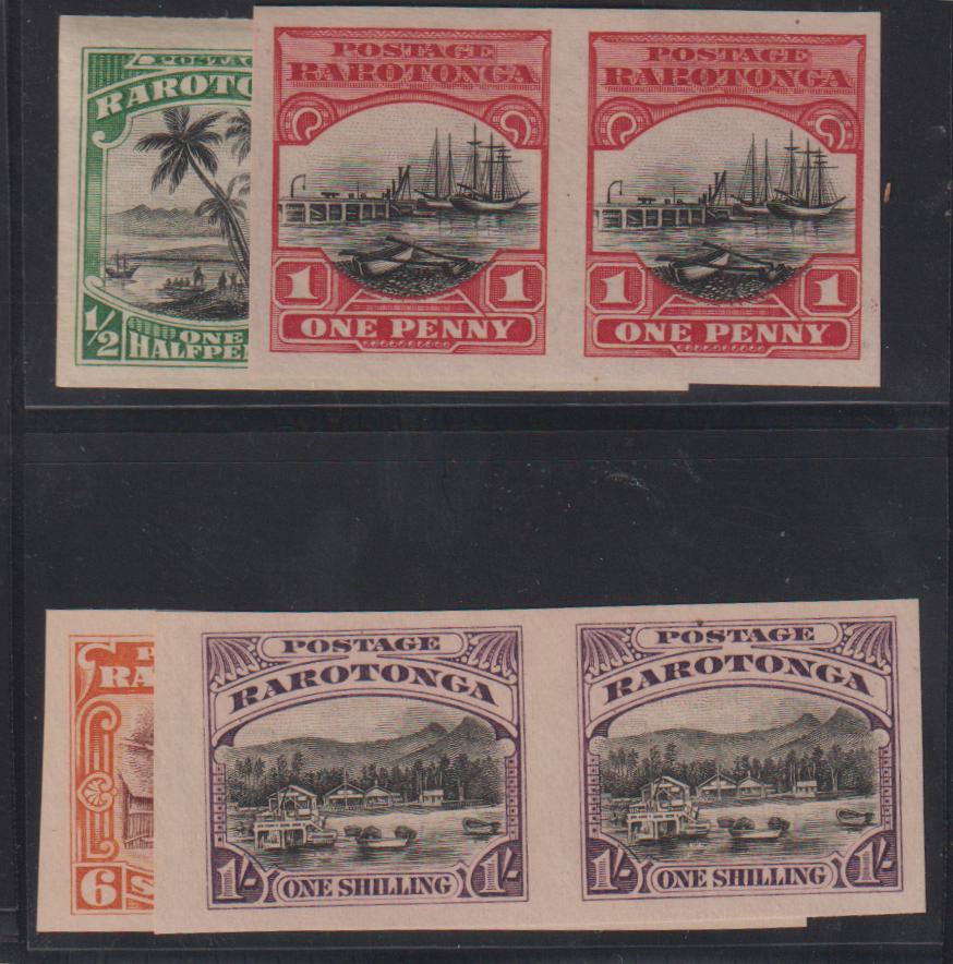 British Area A- M - Cook Islands #61//66 Mint