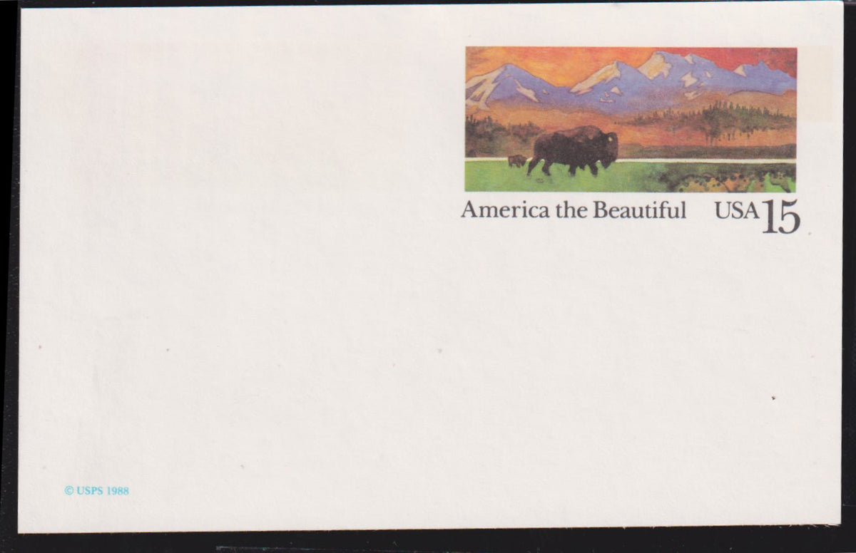 US Postal Stationery and Cut Squares #UX120b Mint VF