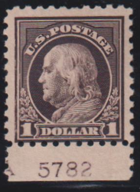 US Washington - Franklin #460 Mint\LH AVE